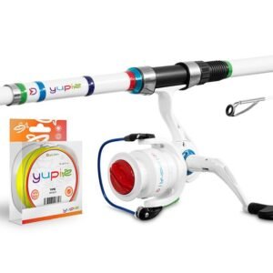 Delphin detský set yupie prút 1,8 m 40 g + navijak 3t + vlasec 0,25 mm