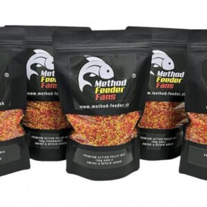 METHOD FEEDER FANS Premium Action Pellet Mix, 700 g cesnak