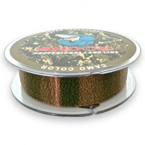 METHOD FEEDER FANS Shock Profesional Carp Line Camo, 350 m priemer 0,26 mm, nosnosť 7,88 kg