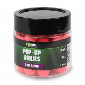Plávajúce boilie NIKL Pop Up Giga Squid priemer 14 mm, balenie 50 g