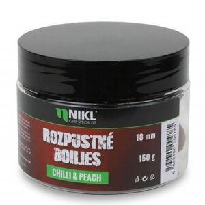 Rozpustné boilie NIKL Chilli & Peach