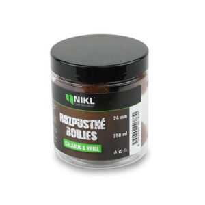 Rozpustné boilie NIKL Calanus & Krill, 250 ml priemer 14 mm