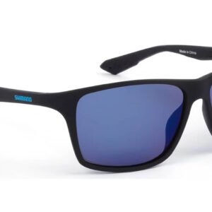 Okuliare SHIMANO Technium Matte Black & Blue Mirror