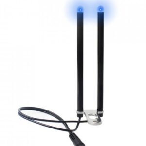 Svietiaci držiak FLACARP Ears2 s LED červený