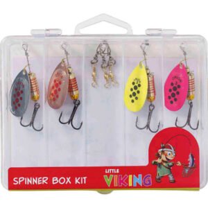 Set rotačiek KINETIC Little Viking Spinner Box Kit