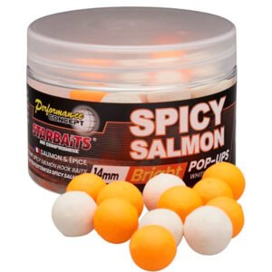 STARBAITS Pop Up Bright Spicy Salmon priemer 14 mm
