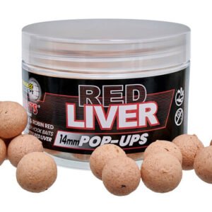 STARBAITS Pop Up Red Liver priemer 12 mm
