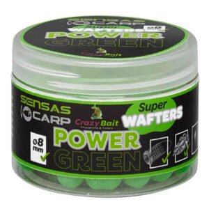 Vyvážená nástraha SENSAS Wafters Super Power Green cesnak