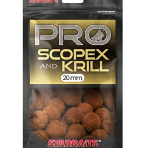 STARBAITS Pro Scopex & Krill, 200 g priemer 20 mm