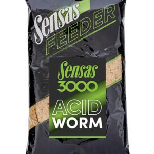 SENSAS 3000 Feeder Acid Worm (amino dážďovka), 1 kg