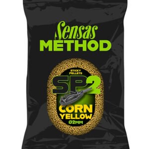 SENSAS Method Sticky Pellets, 650 g, Kukurica