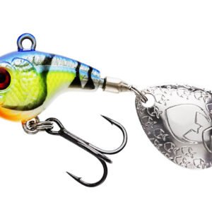 WESTIN Dropbite Spin Tail Jig, Chartreuse Blue Craw