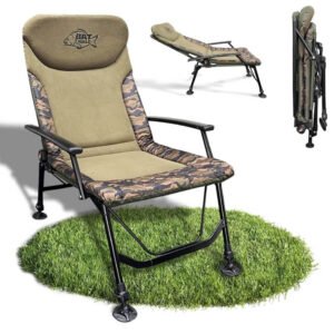 BAT-Tackle Camou Advance Arm Chair