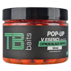 TB Baits Pop Up Citrus - Black Pepper + NHDC, 16 mm, 65 g