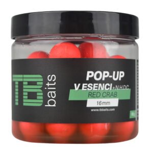 TB Baits Pop Up Red Crab + NHDC, 12 mm, 65 g