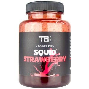 TB Baits Power Dip, GLM Squid Strawberry, 150 ml