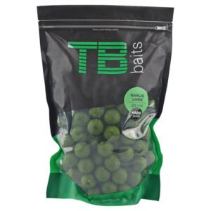 TB Baits Hard Garlic Liver priemer 24 mm, balenie 1 kg