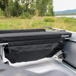 Podsedák STARKBOAT s úložným priestorom, 75cm, čierny