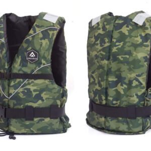 Plávacia vesta Aquarius Camo Military veľ. S-M