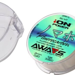 Nadväzcový vlasec AWA-SHIMA Ion Power Fluorocarbon priemer 0,28mm / 6,34kg
