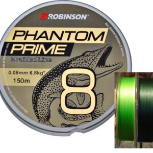 ROBINSON Phantom Prime X8 svetlo zelená priemer 0,06 mm, nosnosť 5,1 kg