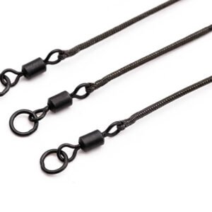 Montáž KORDA Leadcore Leaders Ring Swivel Gravel