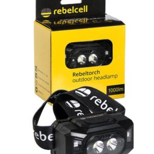 Nabíjateľná čelovka REBELCELL Rebeltorch Outdoor Headlamp 1000 lm
