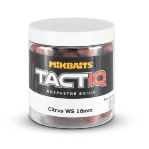 Mikbaits Rozpustné Boilies Tactiq 250ml 16mm Pikantná slivka