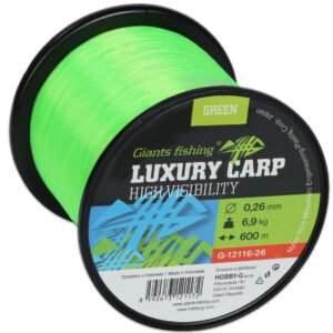 GIANTS FISHING Luxury Carp High Visibility Green priemer 0,28 mm, nosnosť 7,90 kg, balenie 1600 m