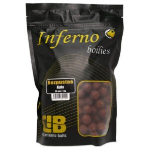 Rozpustné boilie CARP INFERNO Hot Line Alpha, 20mm, 1kg