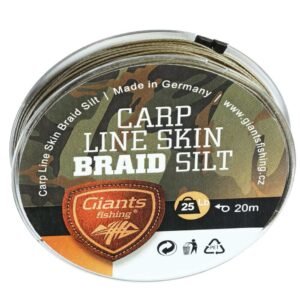 Nadväzcová šnúra GIANTS FISHING Carp Line Skin Braid Silt