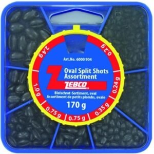 Sada oloviek ZEBCO Oval Split Shots