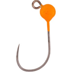 Jig MIKADO Wolfram M-Craft, 3 ks, UV Orange veľ. 4, hmotnosť 0,5 g, hlavička 3,5 mm