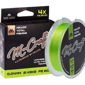 MIKADO M-Craft Braid, 150 m, Fluo priemer 0,03 mm, nosnosť 1,83 kg