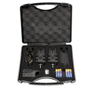 2x signalizátor MIKADO Carp M-Bite II s príposluchom