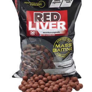 STARBAITS Mass Baiting Red Liver, 3 kg priemer 14 mm