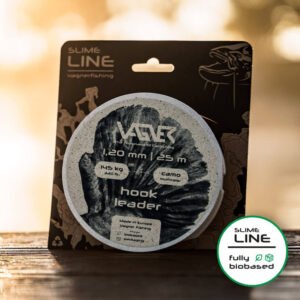 Nadväzcová šnúra VAGNER Hook Leader Camo Multicolor, 25 m priemer 0,80 mm, nosnosť 95 kg