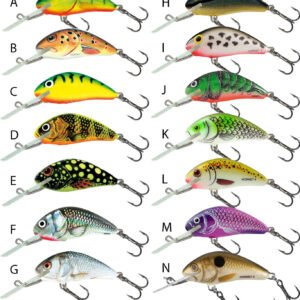 SALMO Hornet 3F D - Gold Fluo Perch