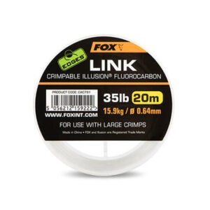 FOX Edges Link Illusion Fluorocarbon priemer 0,64 mm, nosnosť 35 lb