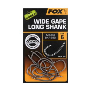 FOX Edges Super Wide Gape Long Shank veľ. 5