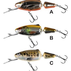 SALMO Frisky Deep Runner 7 cm A - Metallic Hot Olive