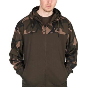 Mikina FOX LW Khaki Camo Split Zip Hoody veľ. L