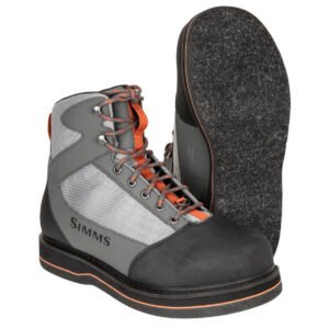 Brodiace topánky SIMMS Tributary Felt Striker Grey