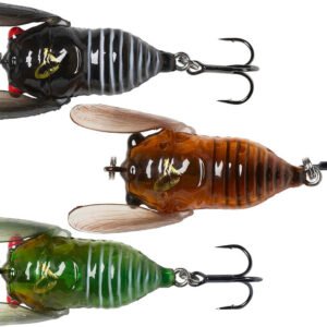SAVAGE GEAR 3D Cicada 3,3cm hnedá