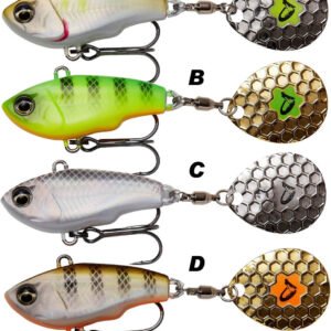 SAVAGE GEAR Fat Tail Spin Sinking  6,5 cm B - Firetiger