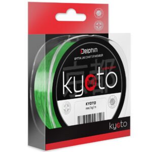 DELPHIN Kyoto fluo zelený priemer 0,165mm, nosnosť 5,6lb, balenie 200m