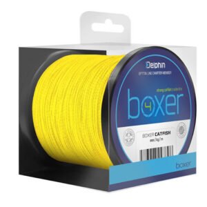 Delphin šnúra Boxer 4 Fluo Žltá 250m 0,50mm 41,7kg