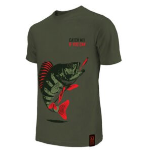 Tričko DELPHIN Catch me! Ostriež veľ. XXXL