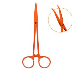 Pean DELPHIN Atak! Reflex zahnutý dĺžka 13 cm