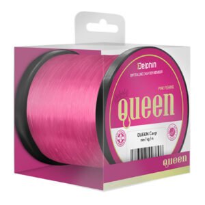 DELPHIN Queen Carp ružový priemer 0,35 mm, nosnosť 9,10 kg, balenie 600 m